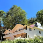 Travelers enjoying a nature walk near cottages at the best stays in Ooty.