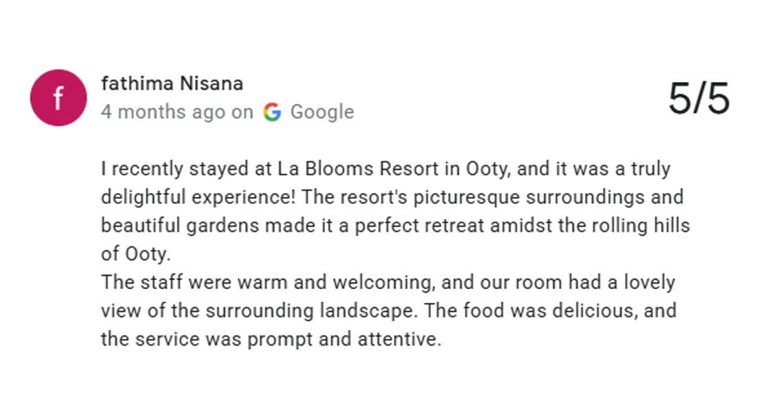 Couple enjoying a romantic getaway at Lablooms Holidays Ooty, at the best stays in Ooty.